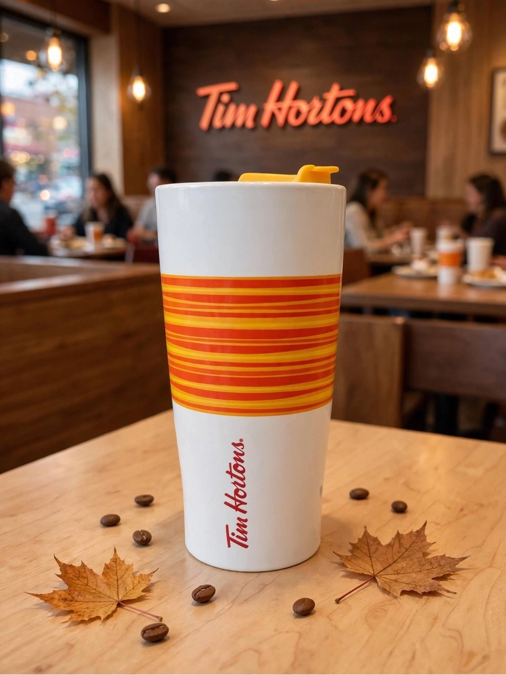 Tim Hortons Travel Mug - Orange